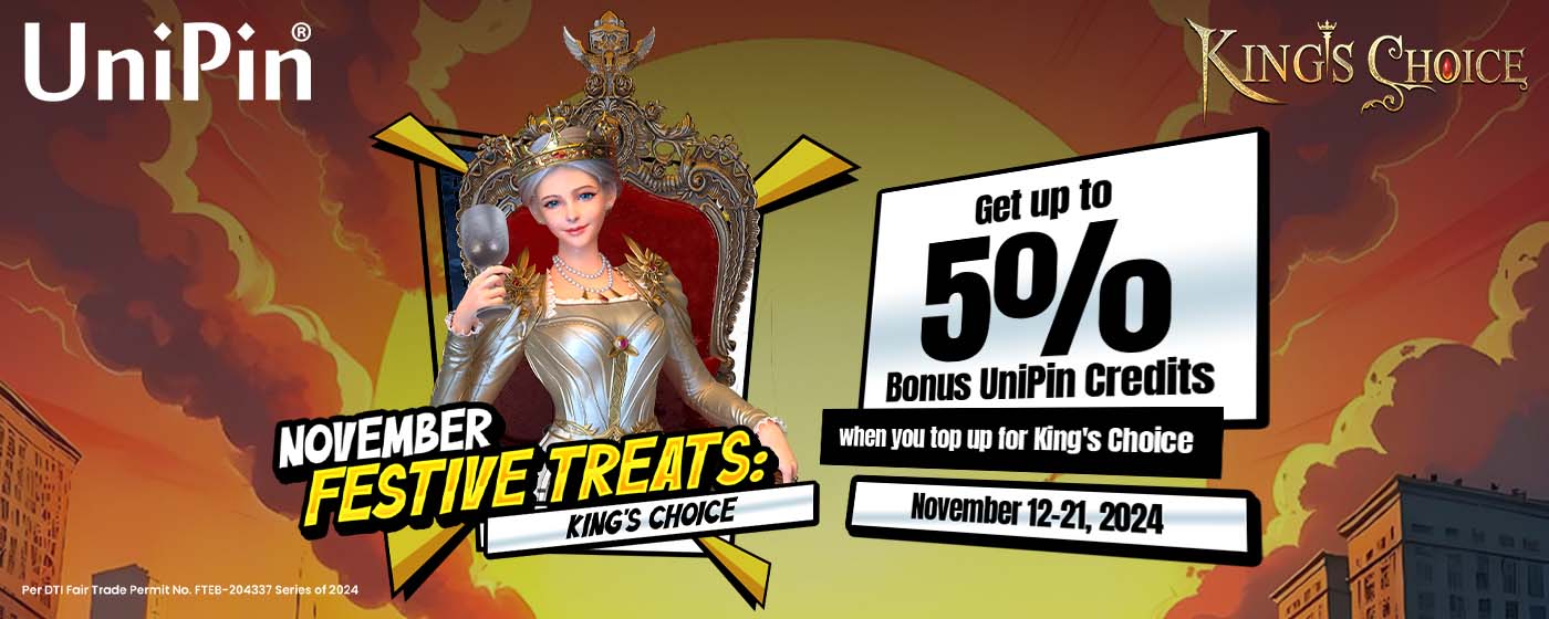 November Festive Treats: King's Choice (PH)
